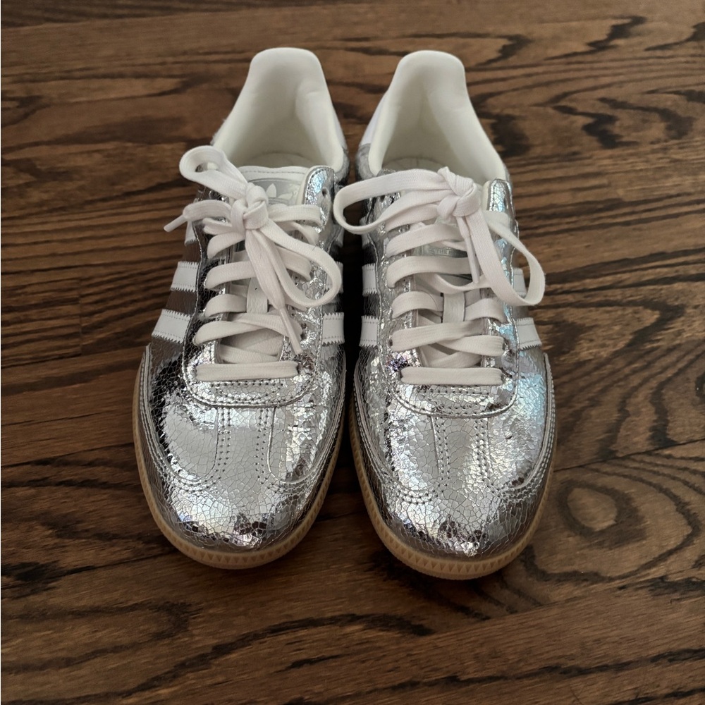 Adidas SAMBA OG SHOES Silver Metallic